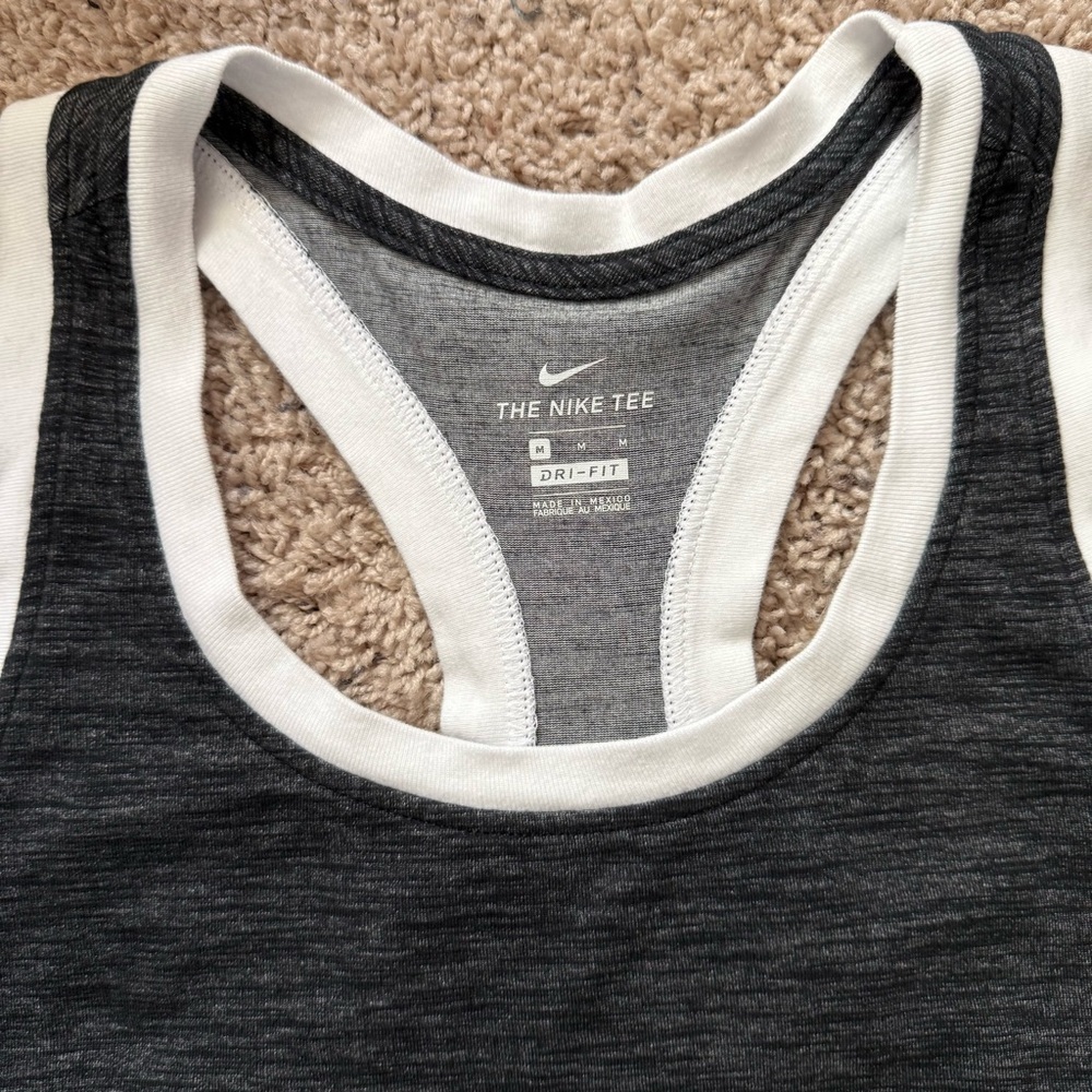 Black Racerback Tank Top - Picture 4 of 5